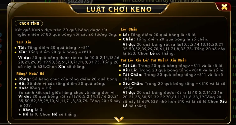 Trải Nghiệm Kịch Tính Với Siêu Phẩm Xổ Số Nhanh Keno Tại HitClub Đỉnh Cao