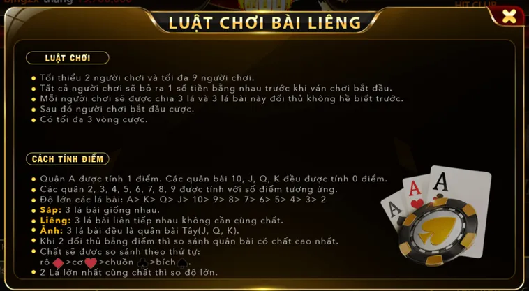 Chinh Phục Game Bài Liêng Tại HitClub Nhận Thưởng Tiền Tỷ Cực Kỳ Hấp Dẫn