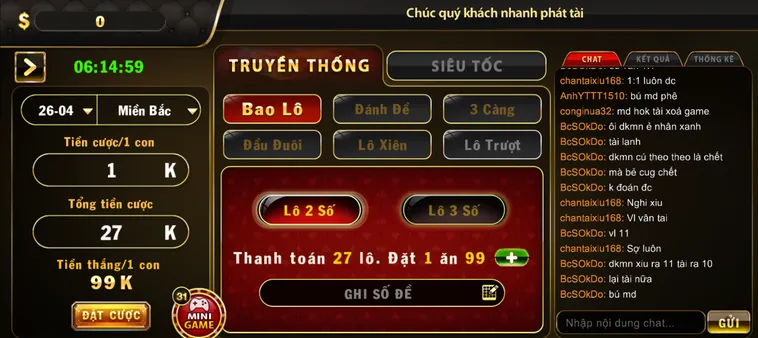 Lô Đề 1 Ăn 99 Tại HitClub Sân Chơi Uy Tín Dành Cho Mọi Lô Thủ