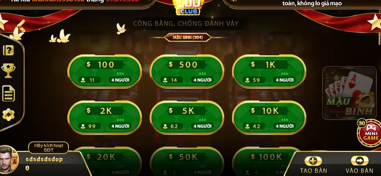 Mậu Binh Tại HitClub Đỉnh Cao Của Nghệ Thuật Sắp Xếp Bài Đầy Kịch Tính