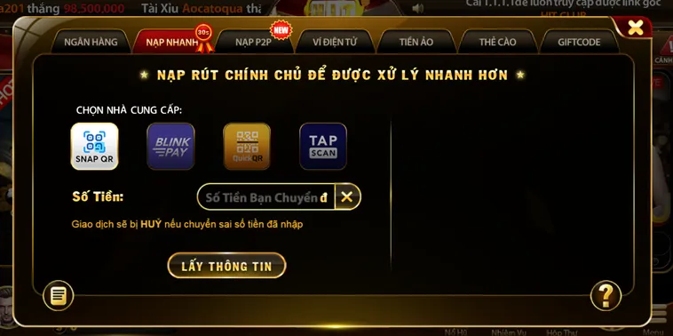 Tối Ưu Hóa Giao Dịch Nạp Tiền HitClub Để Chinh Phục Mọi Thử Thách Đỉnh Cao
