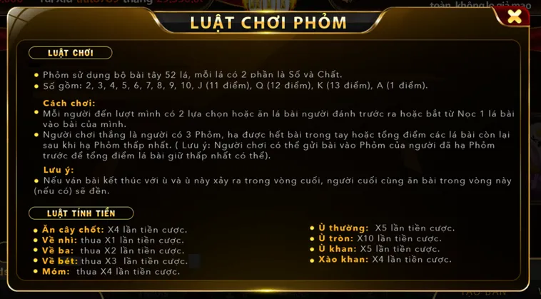 Phỏm Tại HitClub Đỉnh Cao Chiến Thuật Của Những Tay Chơi Bài Chuyên Nghiệp