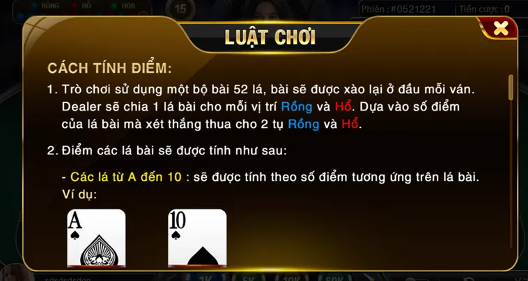 Chinh Phục Siêu Phẩm Rồng Hổ Tại HitClub Với Đồ Họa Đỉnh Cao