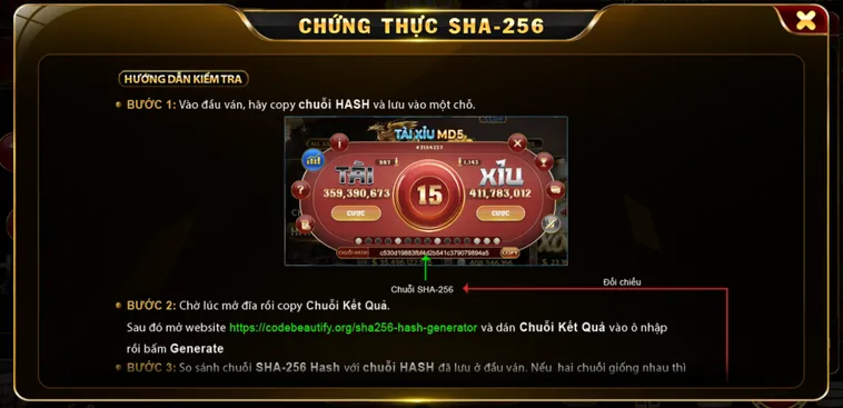 Khám Phá Công Nghệ Casino Tài Xỉu MD5 Tại HitClub Với Kết Quả Minh Bạch Tuyệt Đối