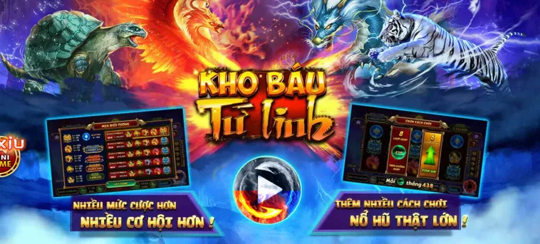 Khám Phá Siêu Phẩm Nổ Hũ Kho Báu Tứ Linh Tại HitClub Đẳng Cấp Nhất