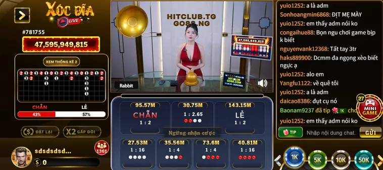 Khám Phá Thế Giới Xóc Đĩa Livestream Tại HitClub Với Trải Nghiệm Đẳng Cấp